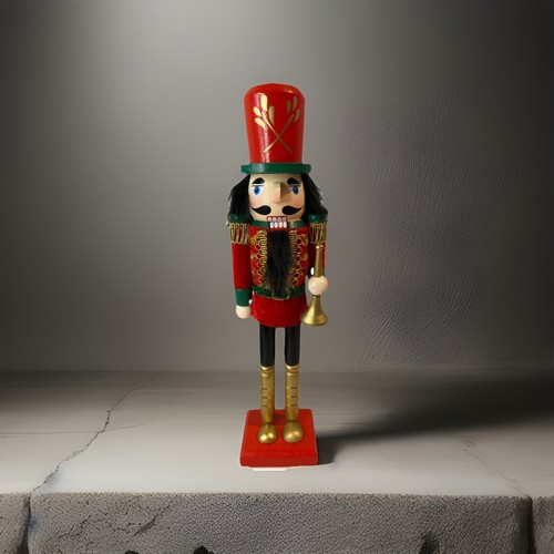 Nutcracker wooden with - 12”,