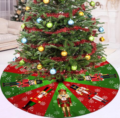 Nutcracker tree skirt inch - nutcracker,