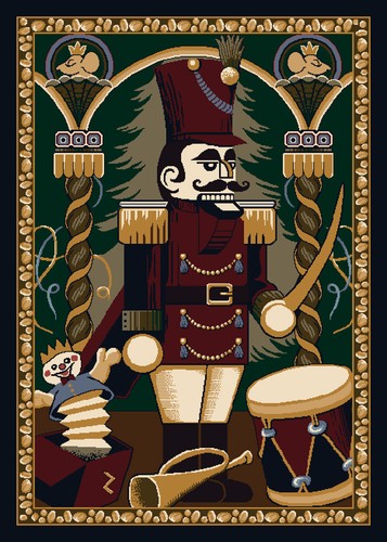 4x6 milliken nutcracker - 4x6,