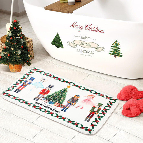 Nutcracker christmas bathroom - christmas,