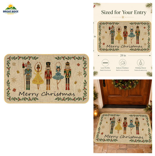 Christmas nutcracker welcome - christmas,