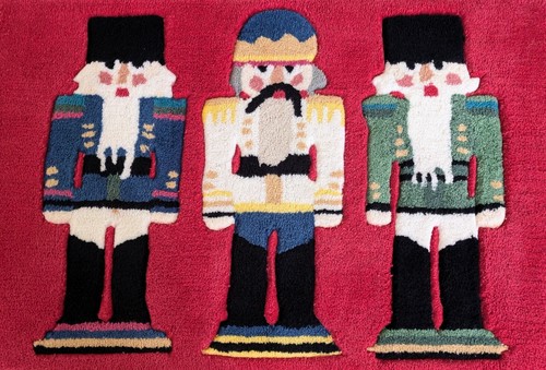 Nutcracker rug tufted - rug,
