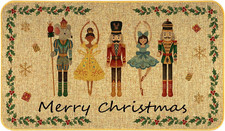 Nutcracker Front Door Mat