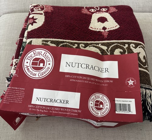 Vintage tapestry throw blanket - throw,