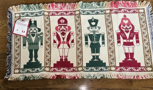 Holiday rug nutcracker - holiday,