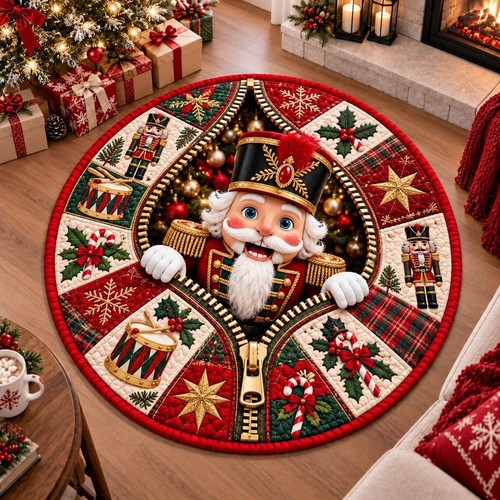 Vintage nutcracker quilted - nutcracker,